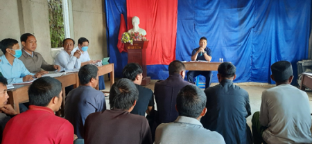 Hội nghị đối thoại trực tiếp giữa Bí thư, với Nhân dân tại xã Thu Lũm