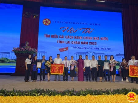 UBND huyện Mường Tè đạt giải cao trong Hội thi tìm hiểu cải cách hành chính nhà nước tỉnh nỗ hũ online
 năm 2023