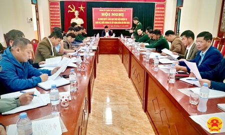 Đảng ủy Quân sự huyện Mường Tè: Ra nghị quyết lãnh đạo thực hiện nhiệm vụ năm 2024