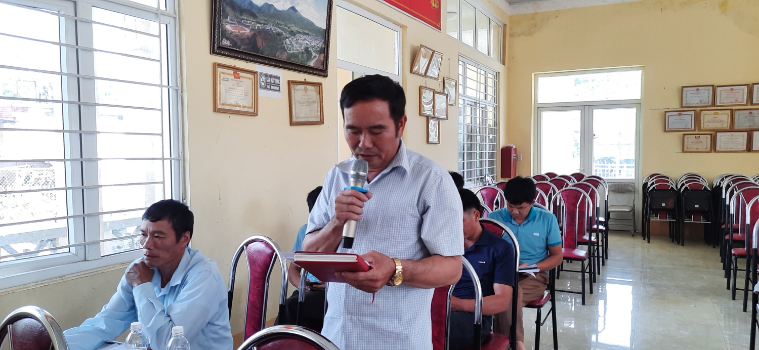 Đại biểu HĐND tỉnh tiếp xúc cử tri xã Mường Tè và Pa Ủ